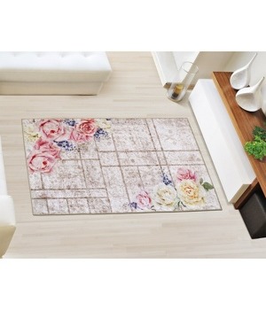 Bellatex Koberec 3D tisk Růže, 80 x 120 cm